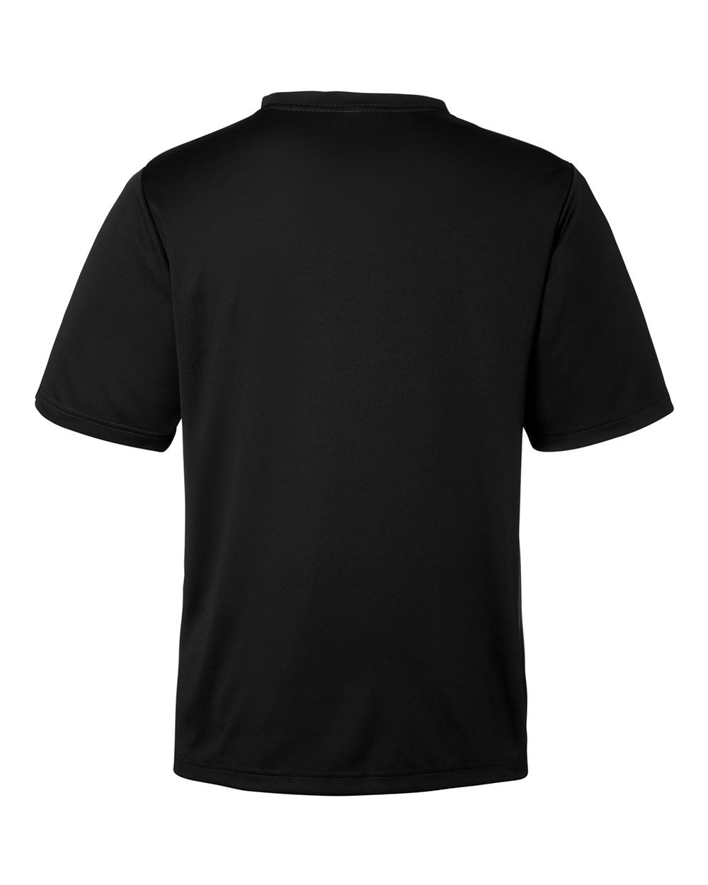 Pink & Blue Horizontal Ombre Atomic Performance Tee in Black
