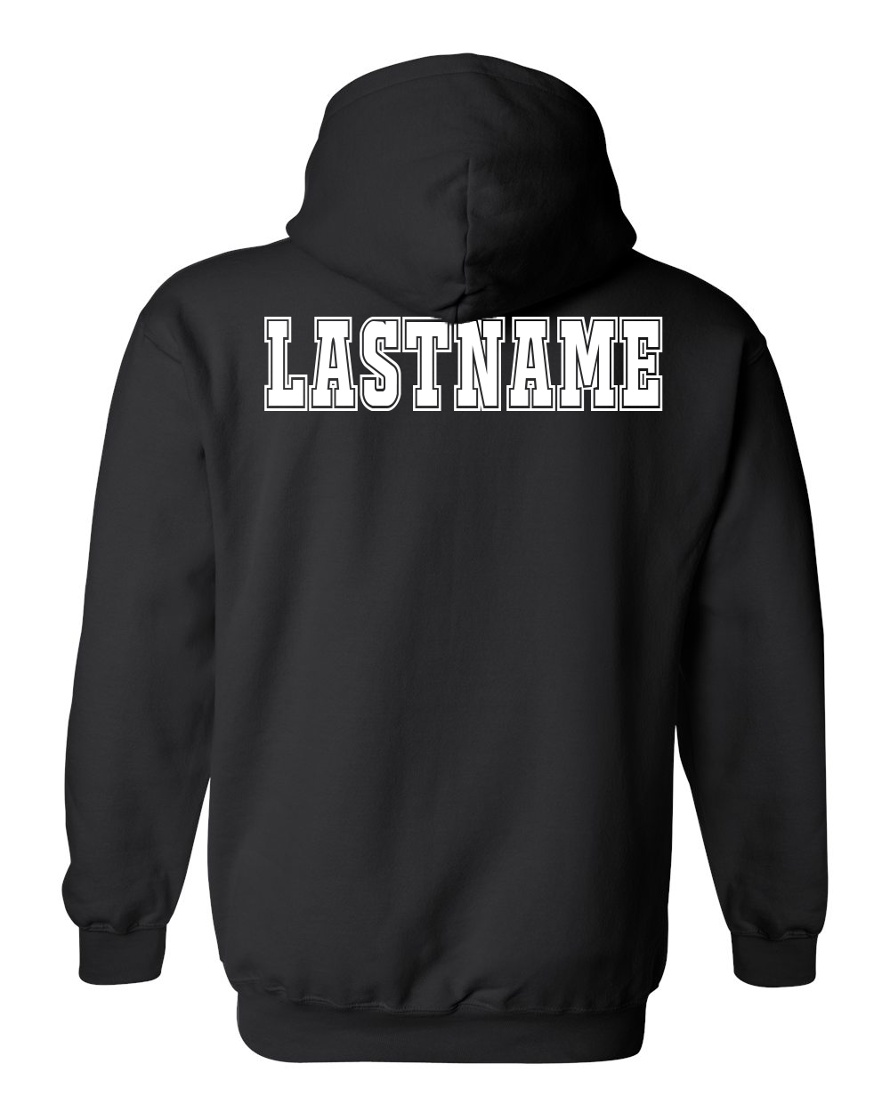 Kuna PAL Football Pocket Hoodie in Black (Optional Personalization)