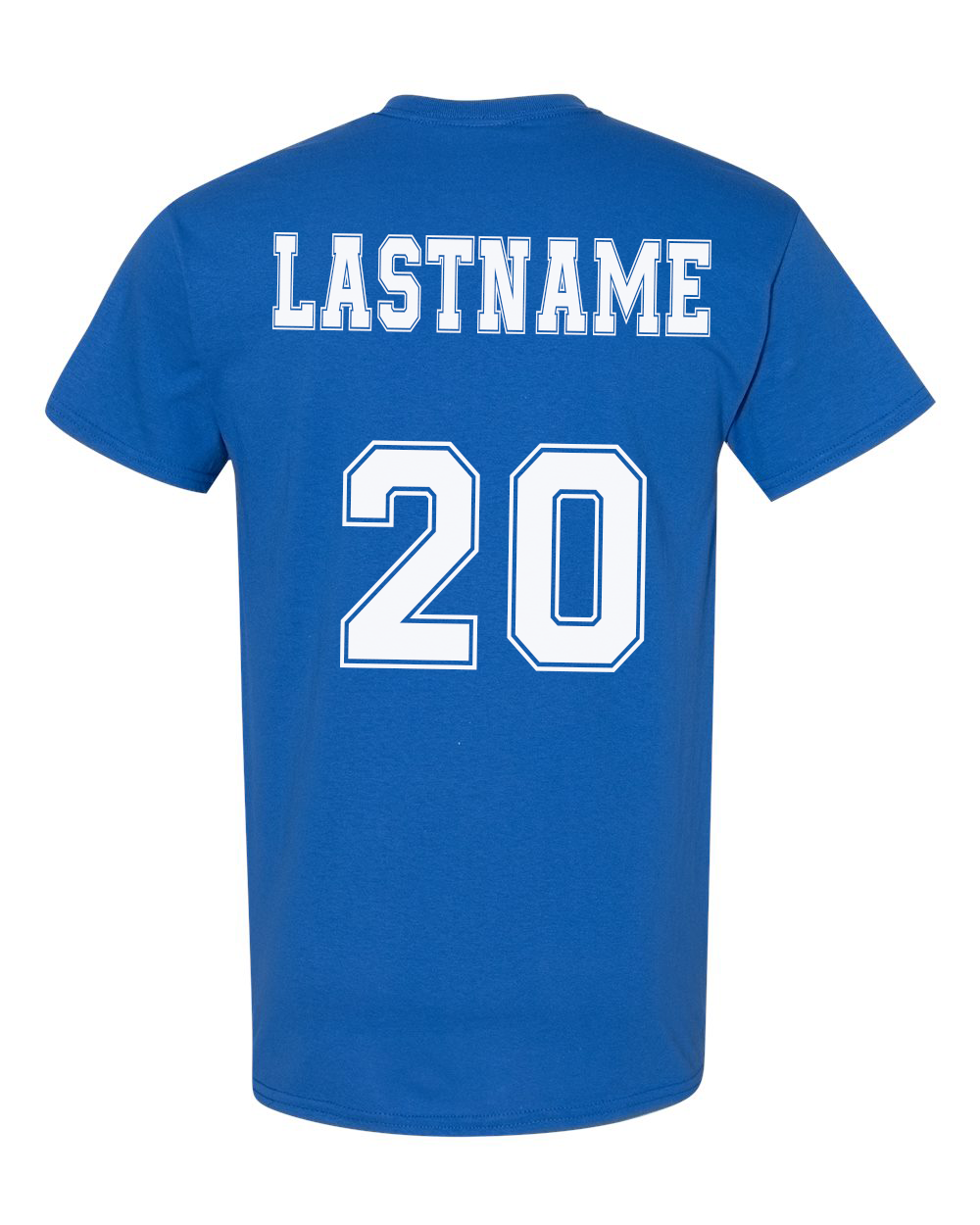 Ignite Baseball Graphic Tee in Royal (Optional Personalization)