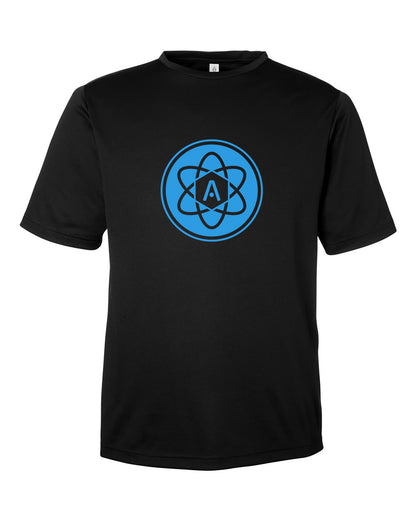 Atomic Iron Man Performance Tee in Black (Optional Personalized)