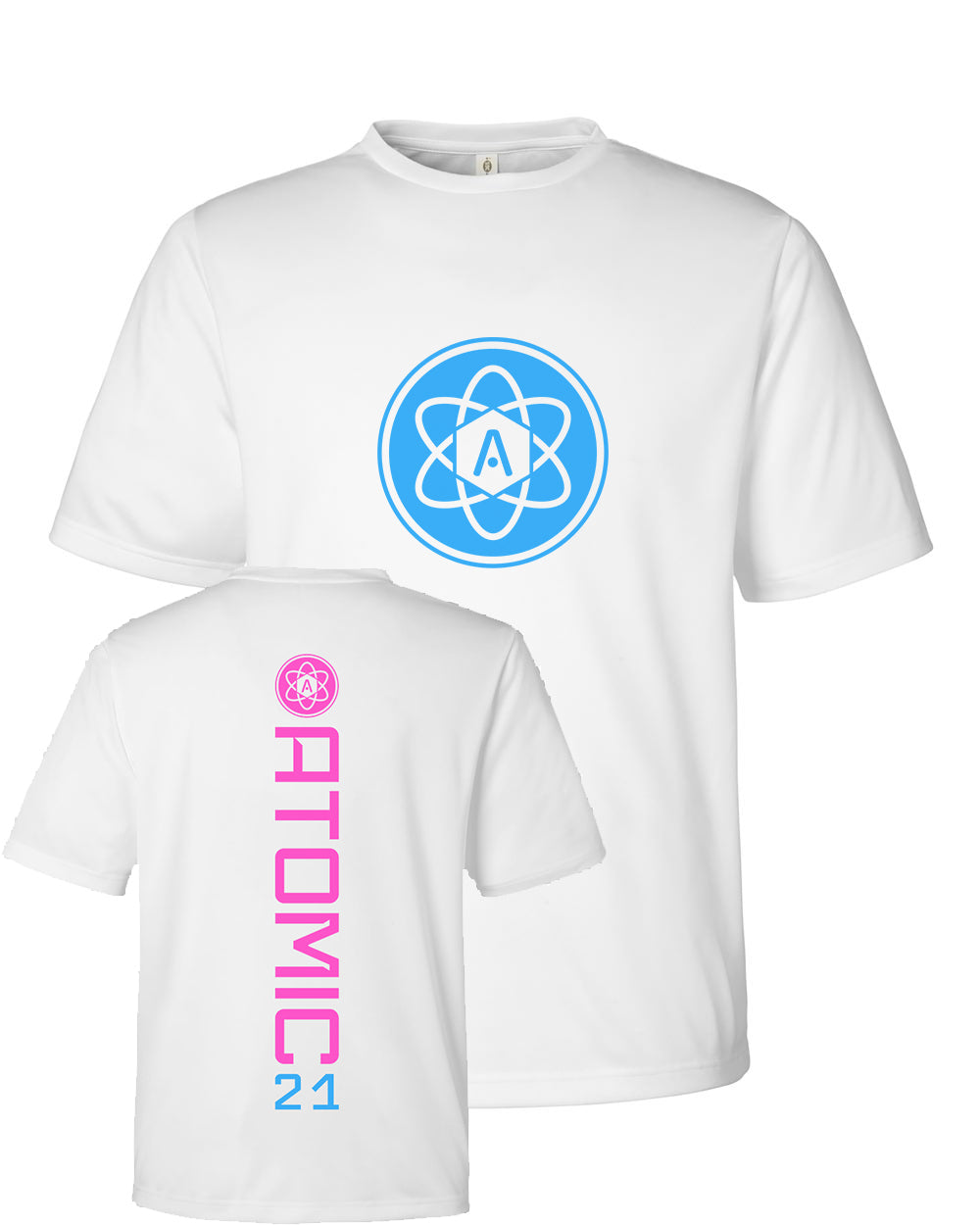 Atomic Iron Man Performance Tee in White