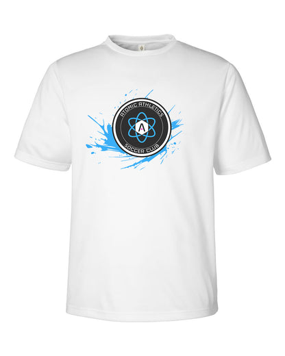 Atomic Splash Performance Tee in White