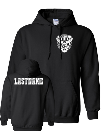 Kuna PAL Soccer FC Pocket Hoodie in Black (Optional Personalization)