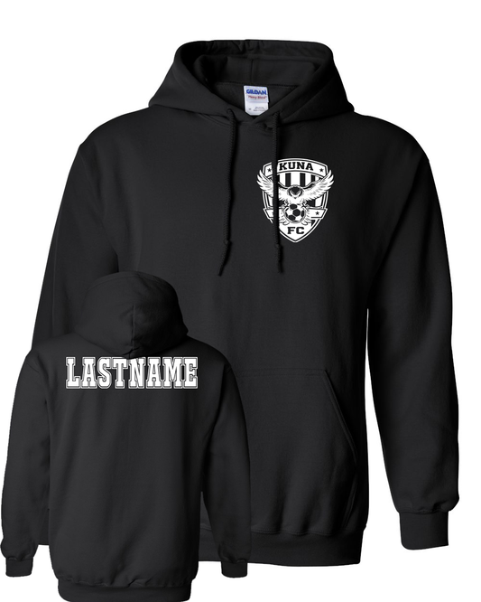 Kuna PAL Soccer FC Pocket Hoodie in Black (Optional Personalization)