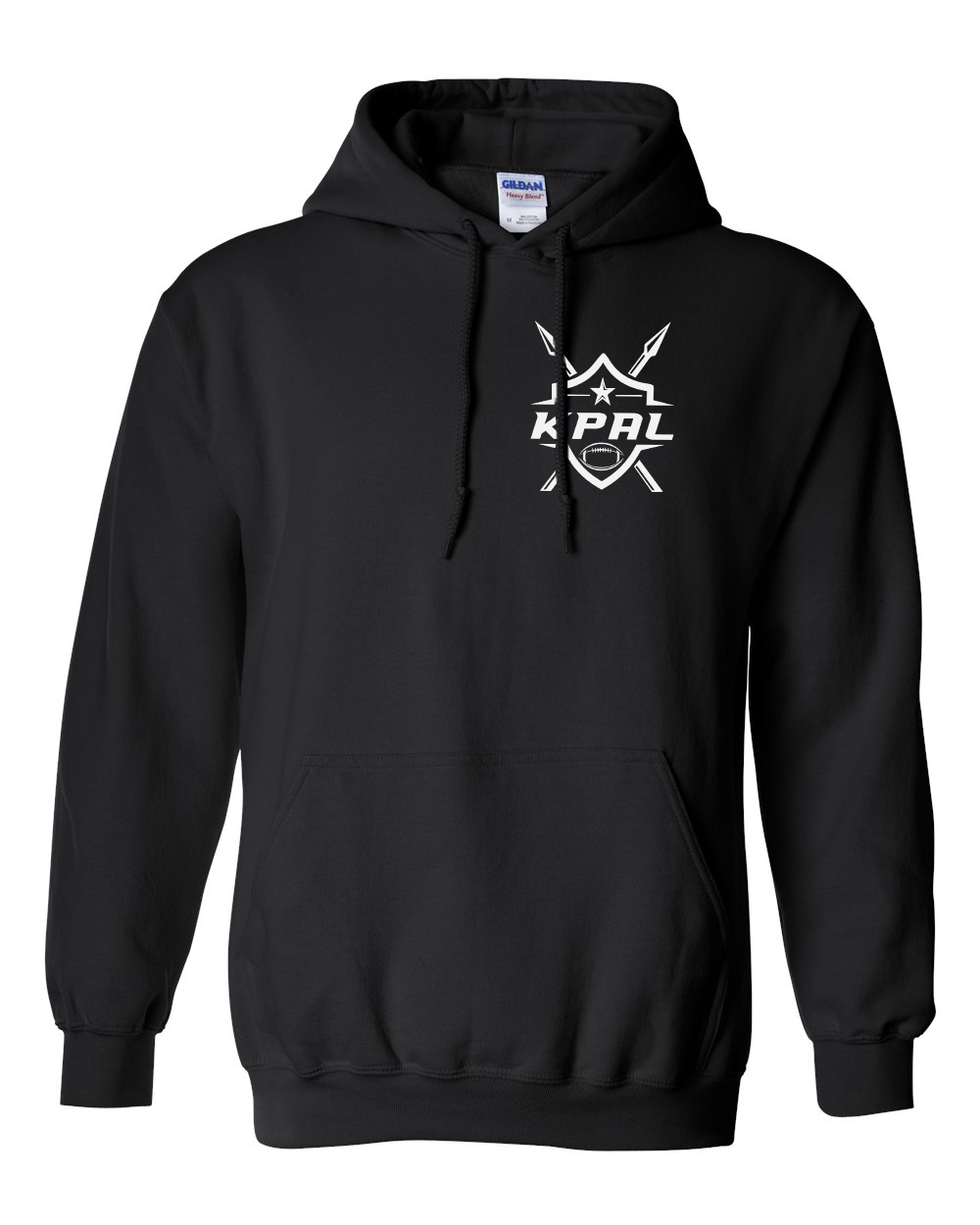 Kuna PAL Football Pocket Hoodie in Black (Optional Personalization)