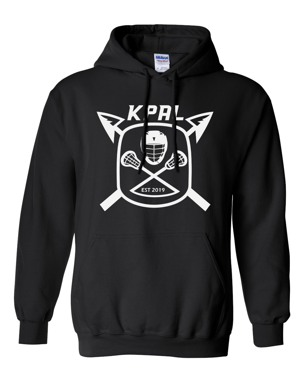 Kuna PAL Lacrosse Hoodie in Black (Optional Personalization)
