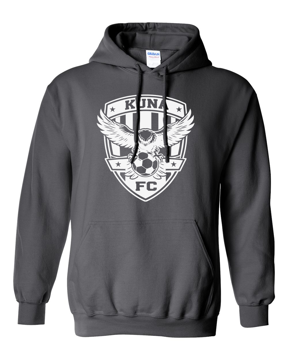 Kuna PAL Soccer FC Hoodie in Charcoal (Optional Personalization)