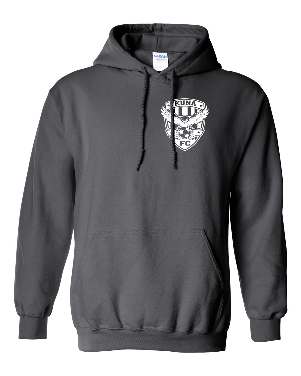 Kuna PAL Soccer FC Pocket Hoodie in Charcoal (Optional Personalization)