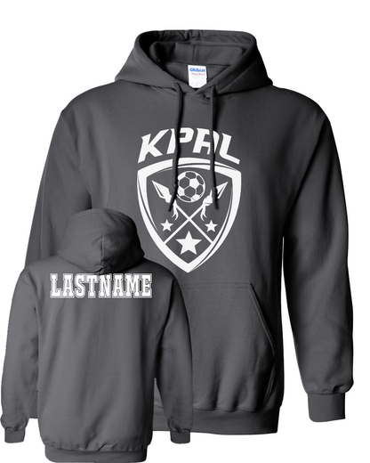 Kuna PAL Soccer Rec Hoodie in Charcoal (Optional Personalization)