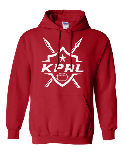 Kuna PAL Football Hoodie in Red (Optional Personalization)