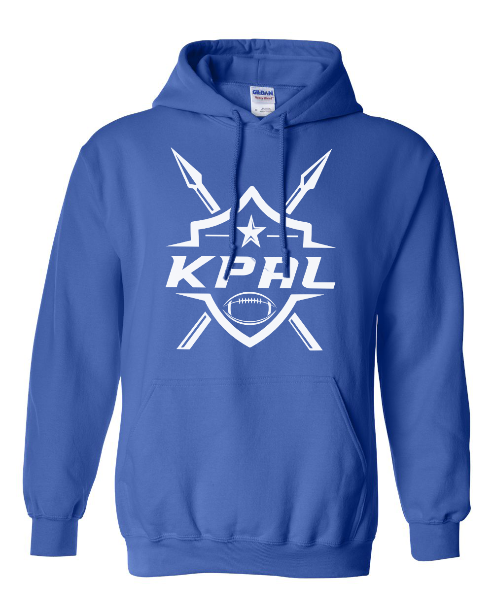 Kuna PAL Football Hoodie in Royal (Optional Personalization)