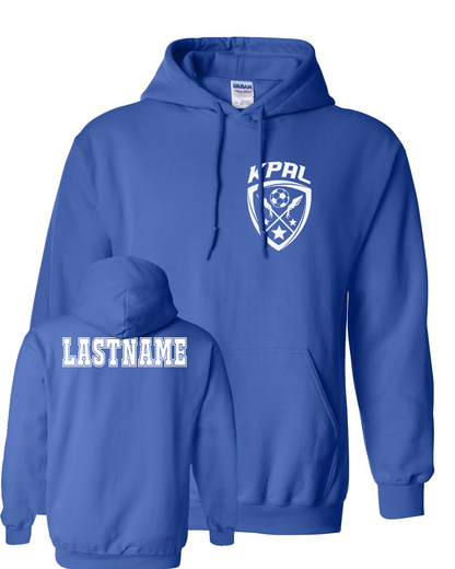 Kuna PAL Soccer Rec Pocket Hoodie in Royal (Optional Personalization)