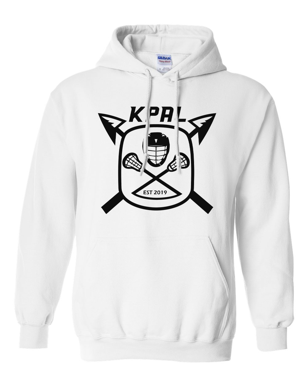Kuna PAL Lacrosse Hoodie in White (Optional Personalization)