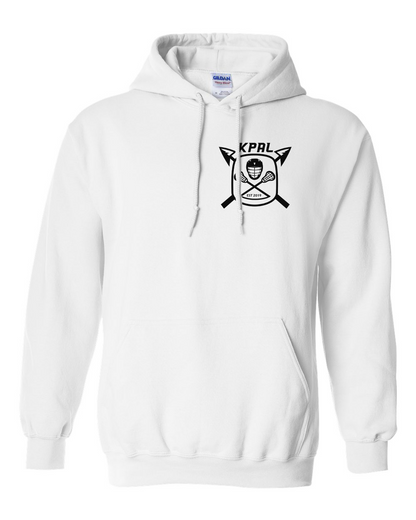 Kuna PAL Lacrosse Pocket Hoodie in White (Optional Personalization)