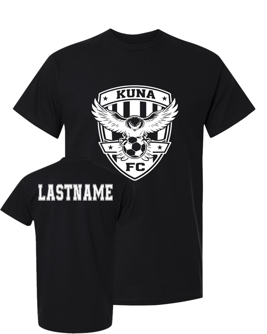 Kuna PAL Soccer FC Graphic Tee in Black (Optional Personalization)