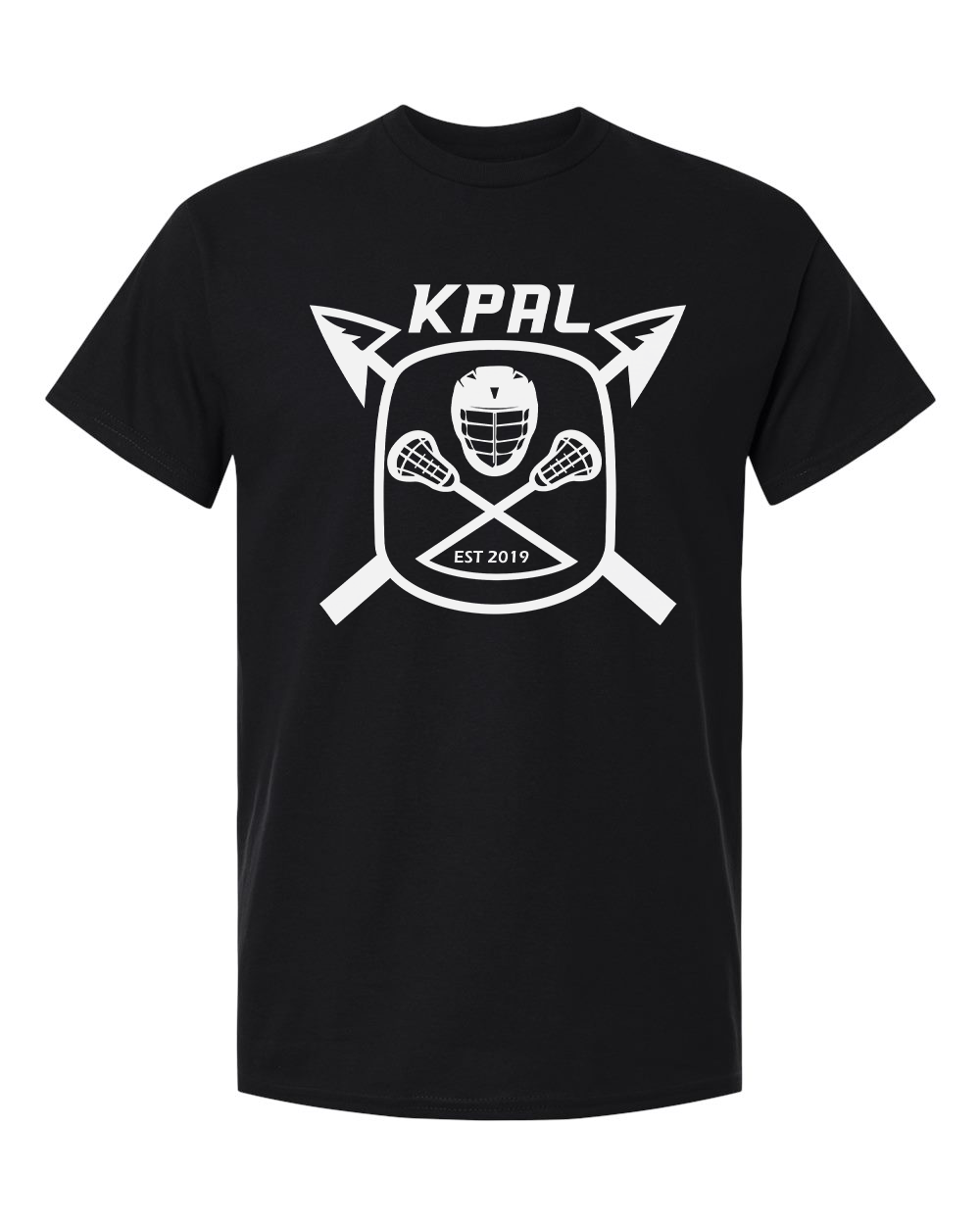 Kuna PAL Lacrosse Graphic Tee in Black (Optional Personalization)