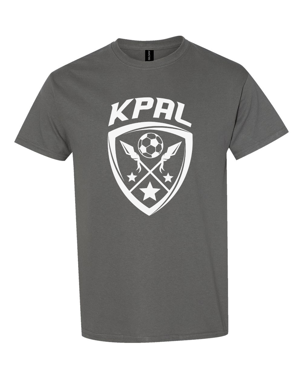 Kuna PAL Soccer Rec Graphic Tee in Charcoal (Optional Personalization)