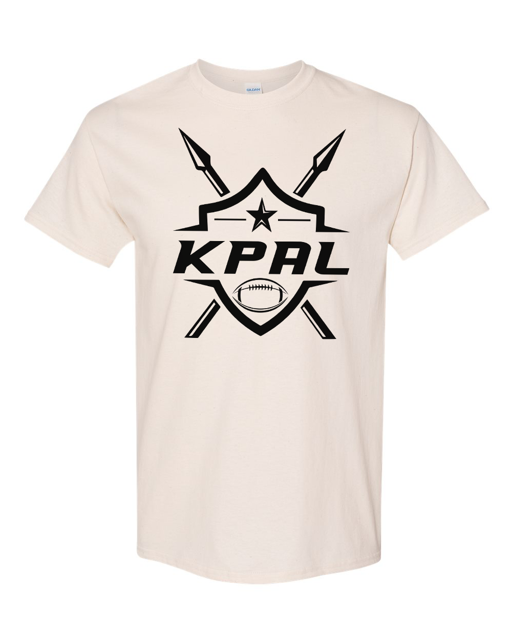 Kuna PAL Football Graphic Tee in Natural (Optional Personalization)