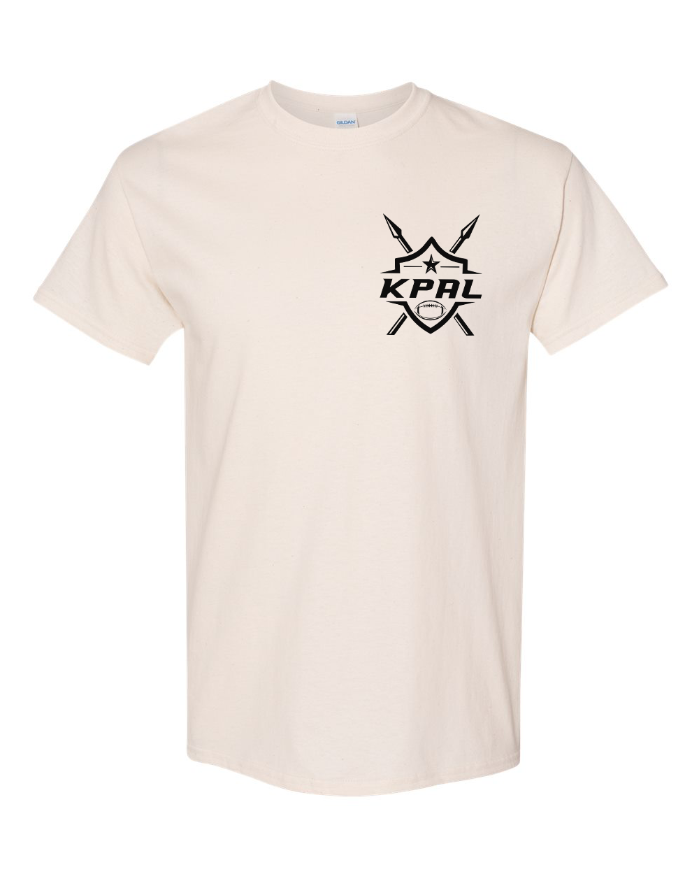 Kuna PAL Football Pocket Graphic Tee in Natural (Optional Personalization)