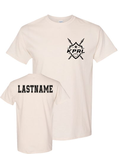 Kuna PAL Football Pocket Graphic Tee in Natural (Optional Personalization)