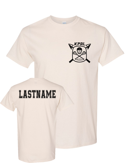 Kuna PAL Lacrosse Pocket Graphic Tee in Natural (Optional Personalization)