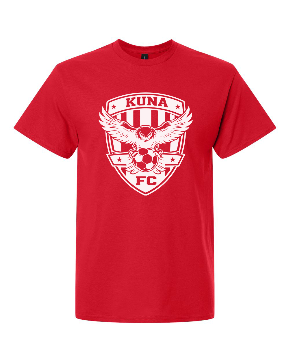 Kuna PAL Soccer FC Graphic Tee in Red (Optional Personalization)