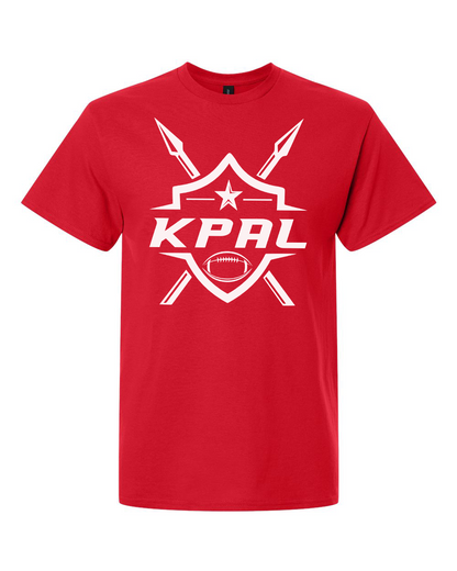 Kuna PAL Football Graphic Tee in Red (Optional Personalization)