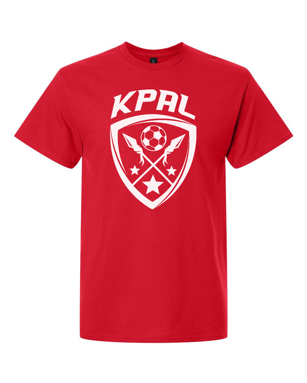 Kuna PAL Soccer Rec Graphic Tee in Red (Optional Personalization)