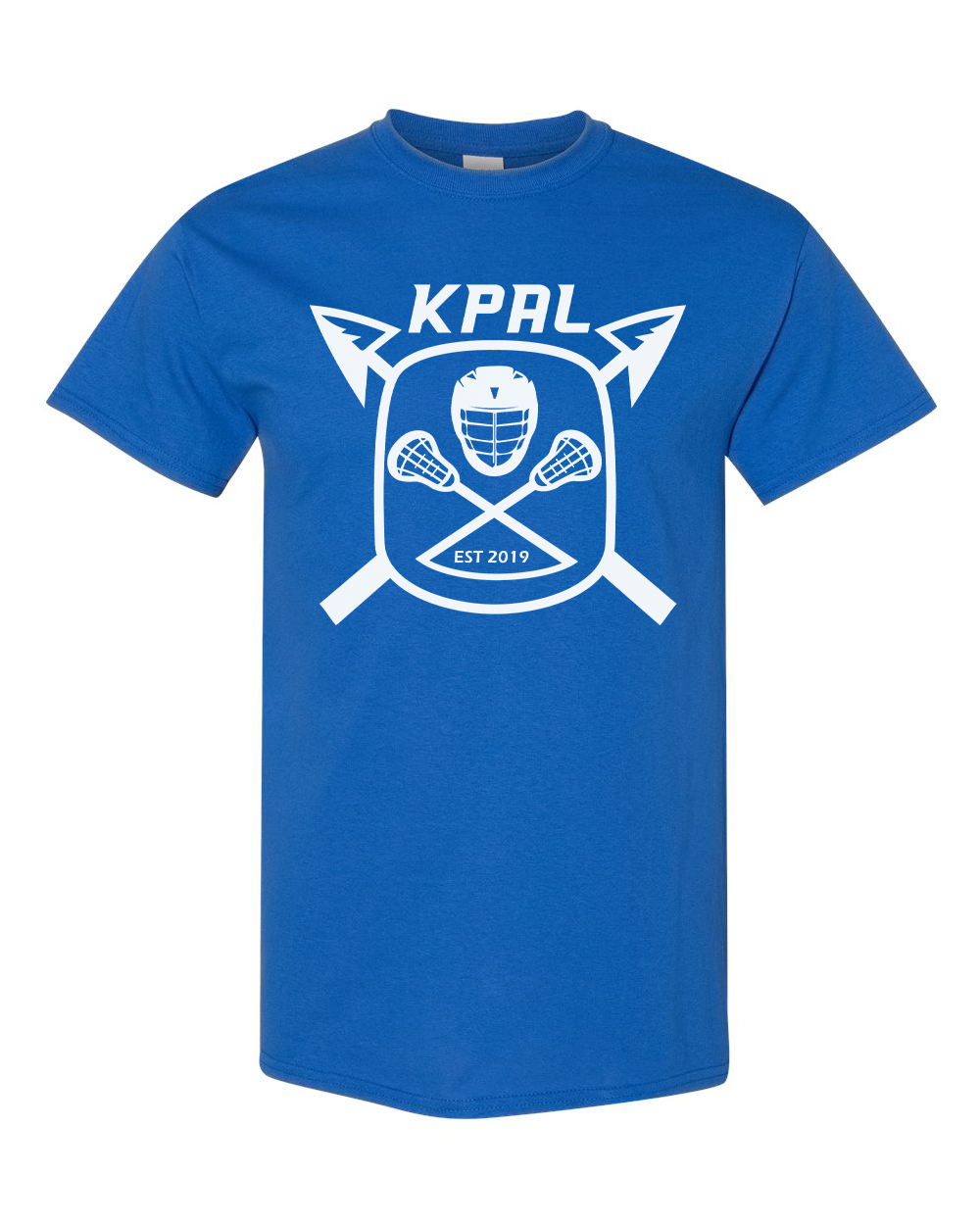 Kuna PAL Lacrosse Graphic Tee in Royal (Optional Personalization)