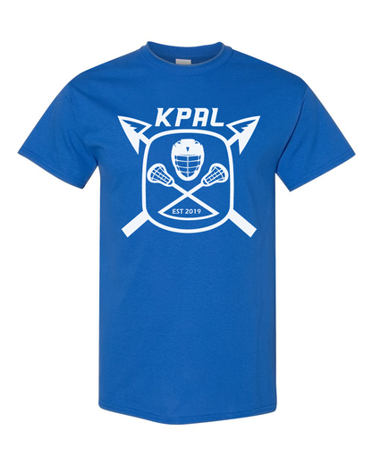 Kuna PAL Lacrosse Graphic Tee in Royal (Optional Personalization)