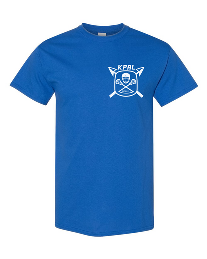 Kuna PAL Lacrosse Pocket Graphic Tee in Royal (Optional Personalization)