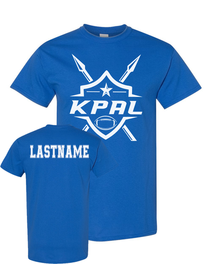 Kuna PAL Football Graphic Tee in Royal (Optional Personalization)