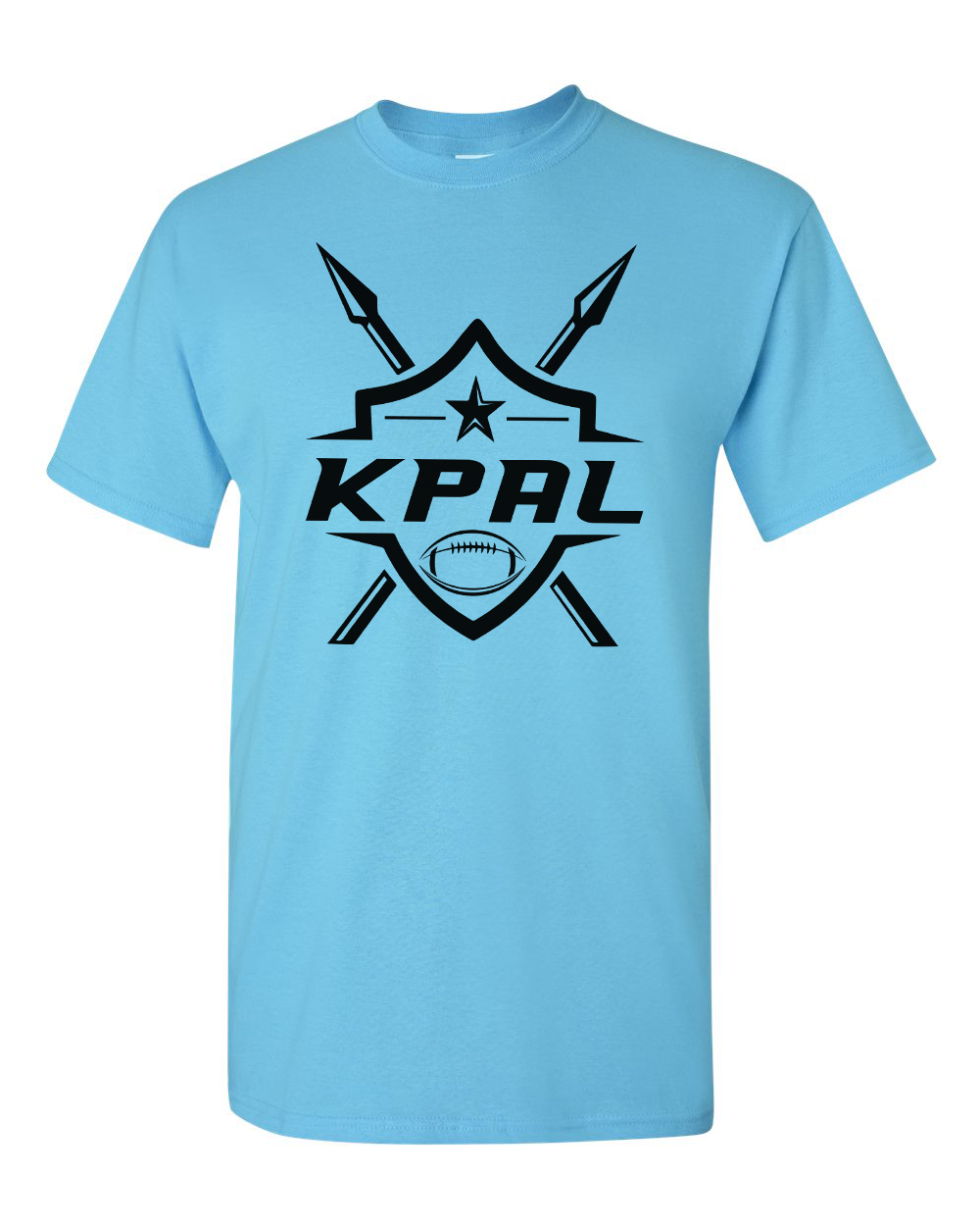 Kuna PAL Football Graphic Tee in Sky (Optional Personalization)