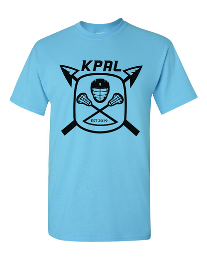 Kuna PAL Lacrosse Graphic Tee in Sky (Optional Personalization)