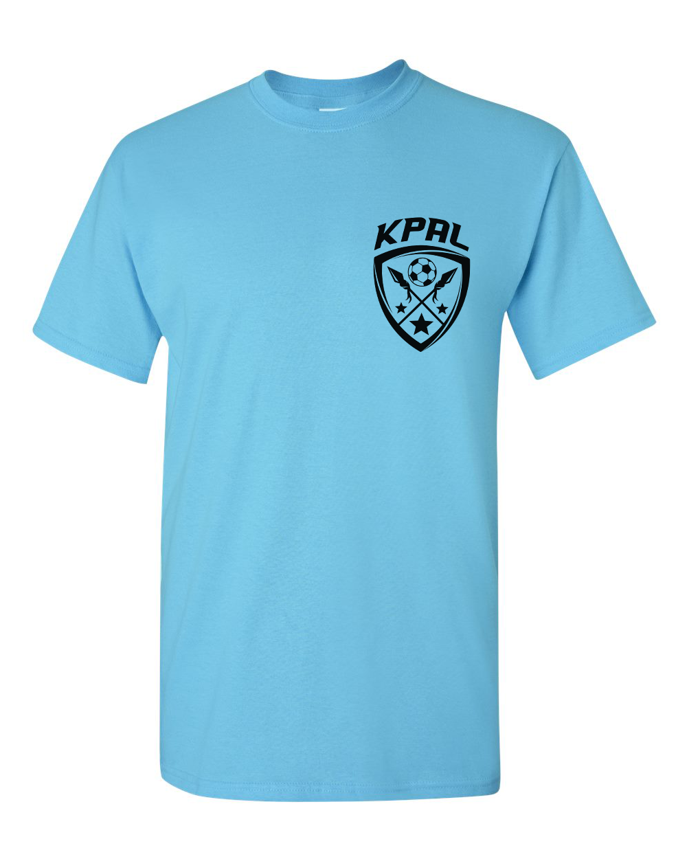 Kuna PAL Soccer Rec Pocket Graphic Tee in Sky (Optional Personalization)