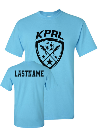 Kuna PAL Soccer Rec Graphic Tee in Sky (Optional Personalization)