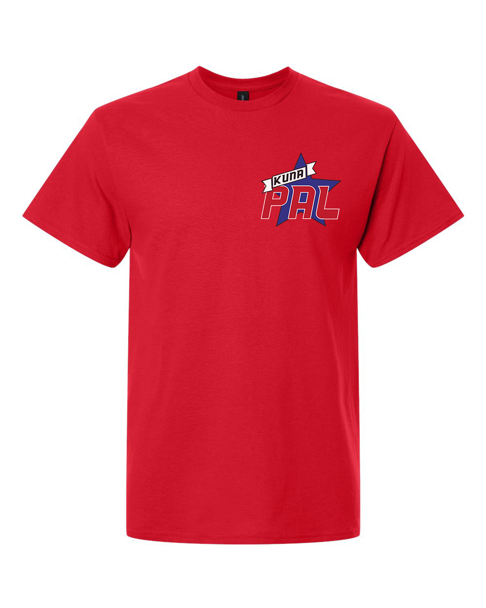 Kuna PAL Star Pocket Graphic Tee in Red