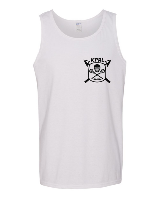 Kuna PAL Lacrosse Pocket Graphic Tank in White