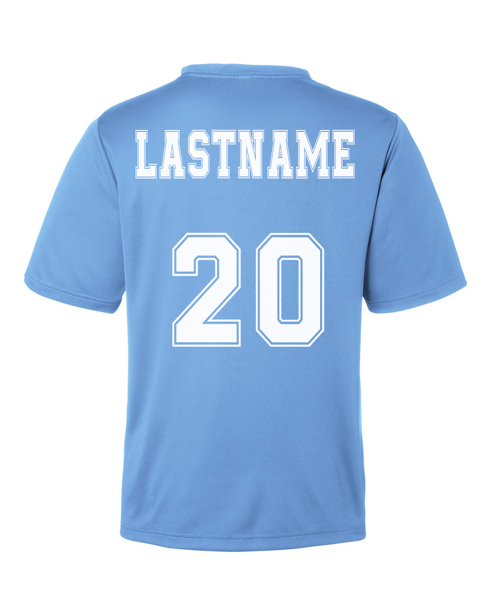 Ignite Baseball Performance Tee in Sport Light Blue (Optional Personalized)