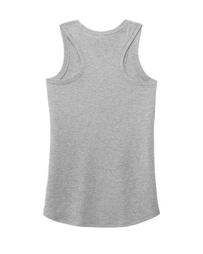 Ignite Baseball Women's Racerback Graphic Tank in Gray Frost