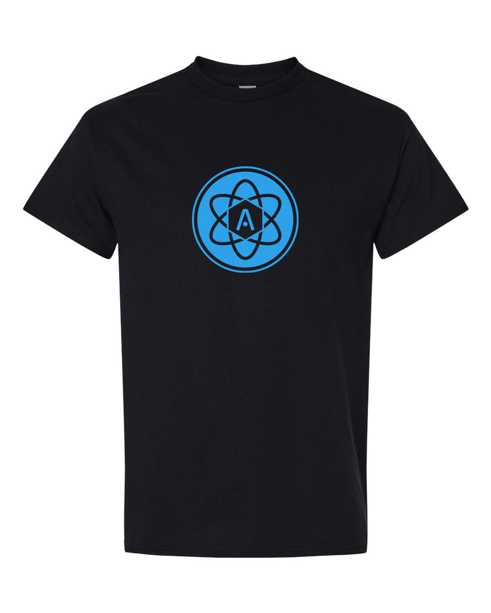 Atomic Iron Man Graphic Tee in Black (Optional Personalization)