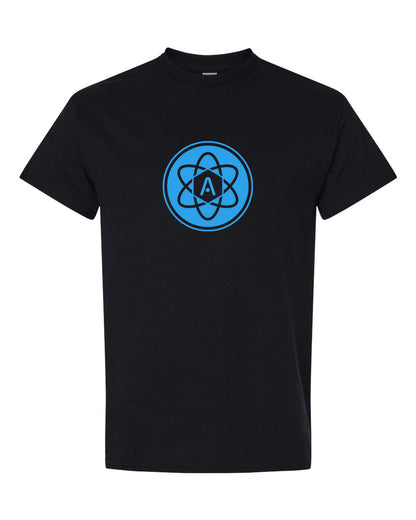 Atomic Iron Man Graphic Tee in Black (Optional Personalization)
