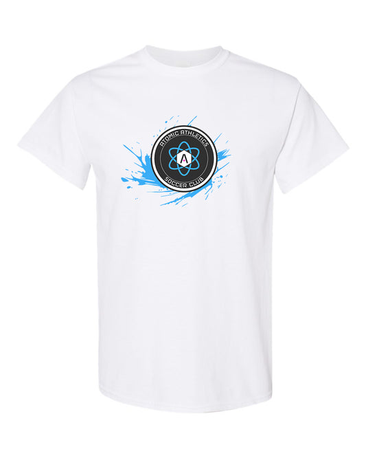 Atomic Splash Graphic Tee in White