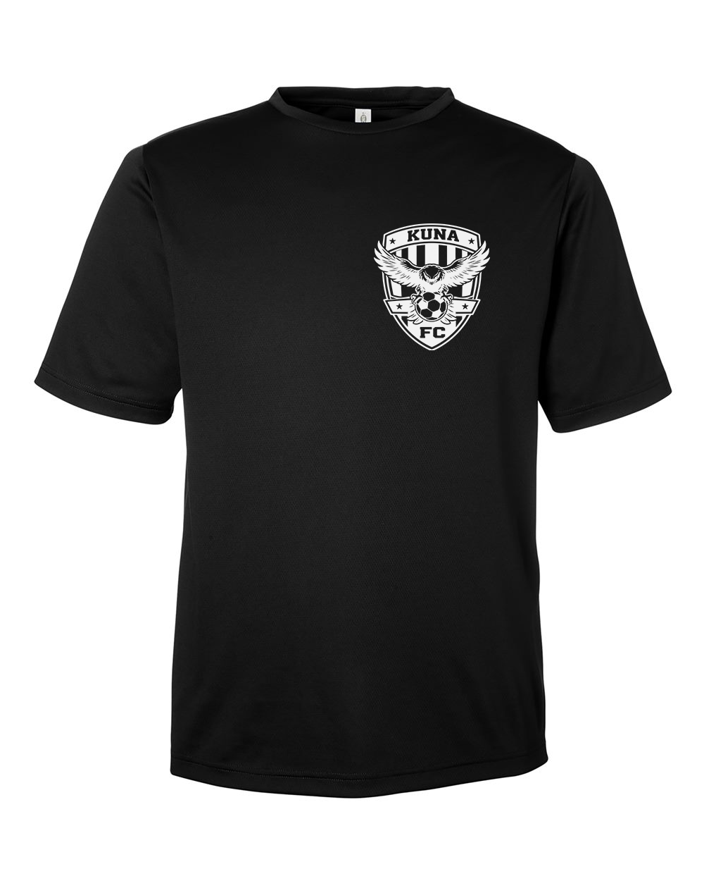 Kuna PAL Soccer FC Pocket Performance Tee in Black (Optional Personalization)