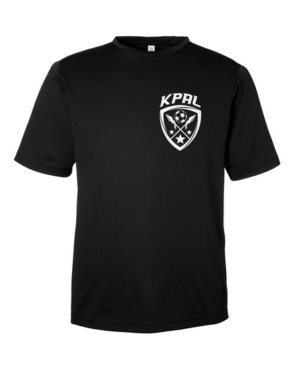 Kuna PAL Soccer Rec Pocket Performance Tee in Black (Optional Personalization)