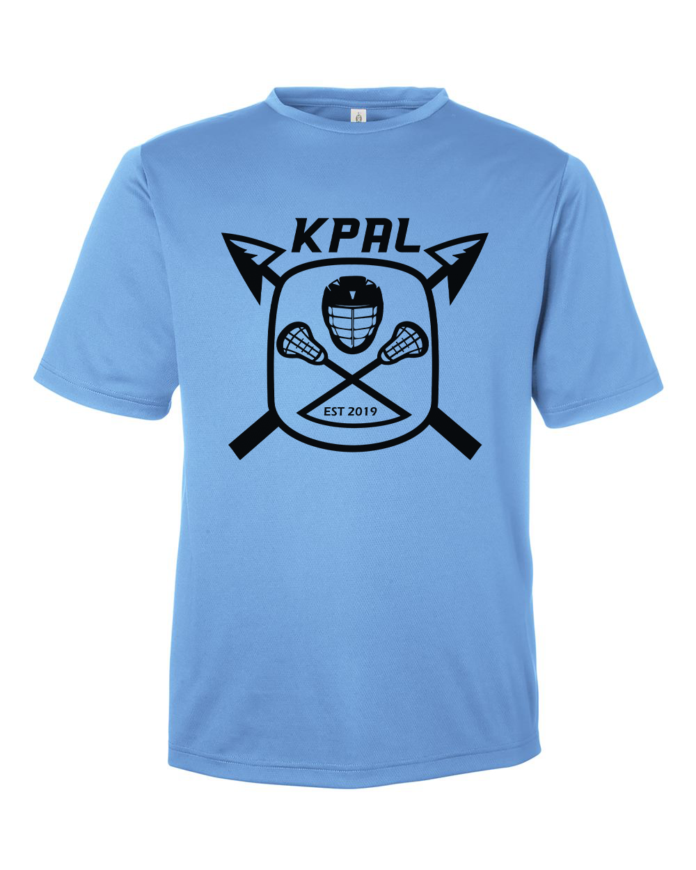 Kuna PAL Lacrosse Performance Tee in Light Blue (Optional Personalization)
