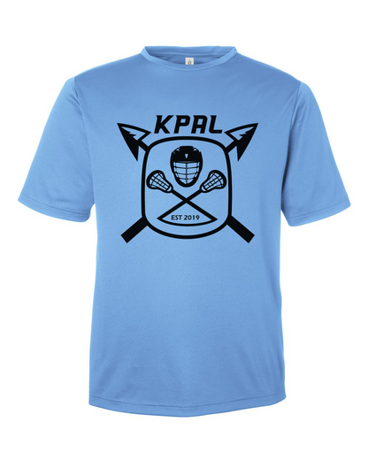 Kuna PAL Lacrosse Performance Tee in Light Blue (Optional Personalization)