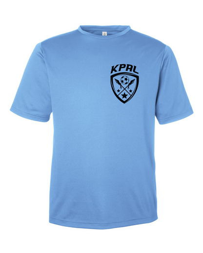 Kuna PAL Soccer Rec Pocket Performance Tee in Light Blue (Optional Personalization)