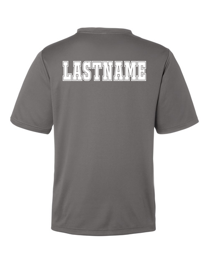 Kuna PAL Lacrosse Pocket Performance Tee in Sport Graphite (Optional Personalization)