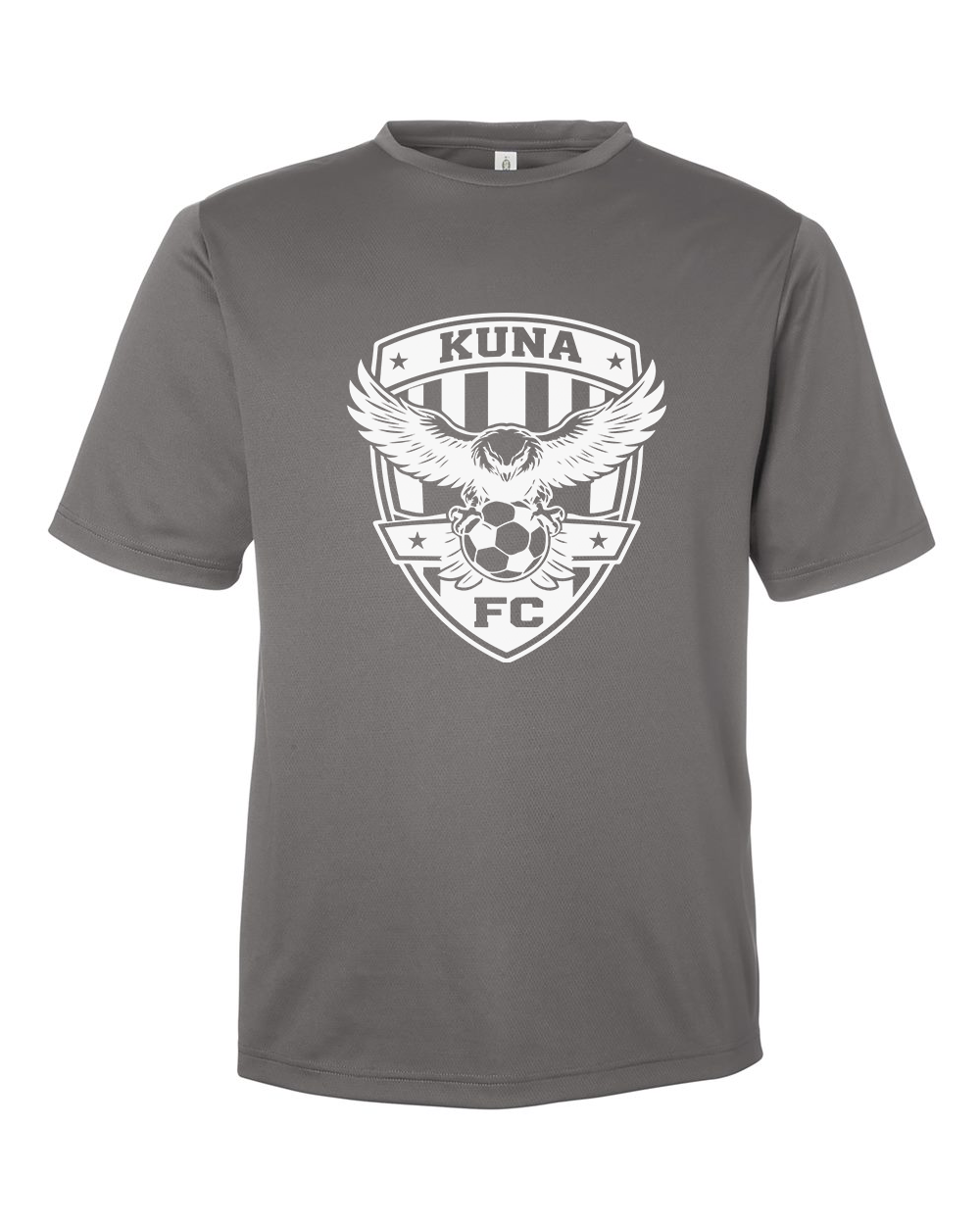 Kuna PAL Soccer FC Performance Tee in Sport Graphite (Optional Personalization)